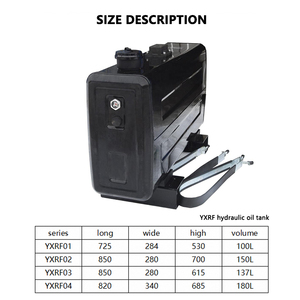 हाइड्रोलिक टैंक ट्रक लिफ्ट किट ट्रक पार्ट्स कस्टम एल्यूमिनियम स्टील तेल टैंक हाइड्रोलिक पावर यूनिट - Product Image 3
