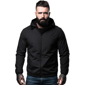 Chaqueta Bomber con Capucha para Hombre, de Alta Calidad, Estilo Casual Elegante, Secado Rápido, Transpirable, Corte Ajustado, Cierre de Cremallera, para Invierno y Actividades al Aire Libre, Servicio OEM - Product Image 6
