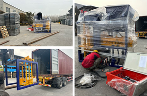 Produzione di 20000 pezzi di blocchi al giorno macchina Per la produzione di mattoni QT10-15 colorati blocchi di pavimentazione che fanno macchina macchina blocco di cemento linea - Product Image 6