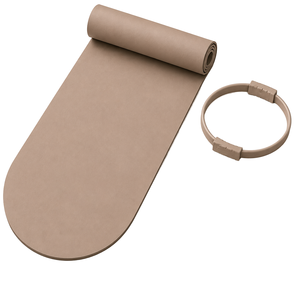 Tapis de yoga antidérapant Yx de haute qualité en caoutchouc naturel biologique PU, longueur 183 cm, épais, usage universel, personnalisable - Product Image 1