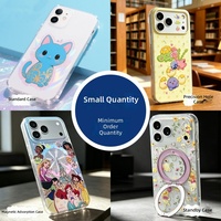 Coque de téléphone personnalisée IMD avec motif de dessin animé, en matériau TPU et fonction anti-traces de doigts |   Quantités minimales de commande faibles