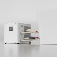 Bain froid en acrylique avec contrôle Wi-Fi et refroidisseur 1HP pour l'exercice, le fitness et la récupération par immersion froide