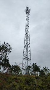 50m 3-다리 통신 타워 삼각 안테나 타워 아연 도금 강철 통신 타워 모바일 네트워크 프로젝트용 - Product Image 4