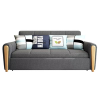 Litera plegable de tela moderna, sofá de lujo de 2 plazas, juegos de sofás Vintage, dormitorio, hogar, oficina, sala de estar, muebles de Bar