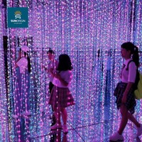 Luces LED RGBW Impermeables IP68, Material de PC Blanco, Alto CRI 90, 50mm, Luces Decorativas para Exteriores, Navidad, Paisaje, Piña, 3 Años de Garantía