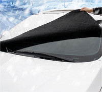 Pare-Soleil et Couverture Neige Universels Pliables pour Voiture, Tapis de Protection Avant Anti-Givre pour Pare-Brise