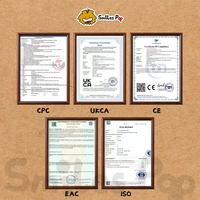 Boneka Dinosaurus Kustom |   Kain Aman dan Tidak Beracun |   Bersertifikat CE & UKCA |   Maskot Dinosaurus Boneka yang Dapat Disesuaikan