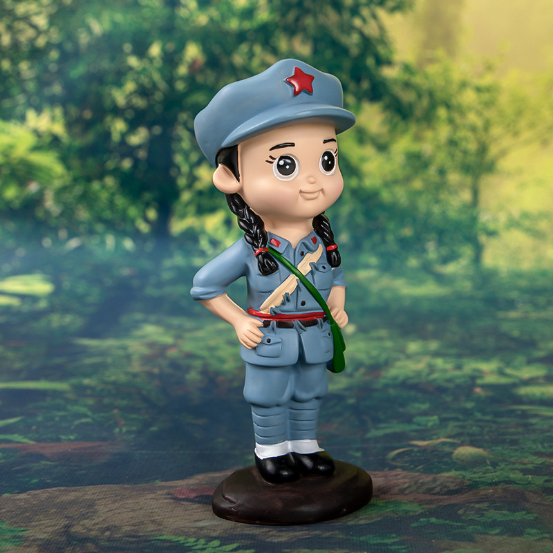Figurine de l'Armée Rouge Un sac à dos