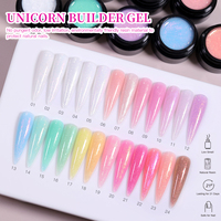 Hema Free TPO Free DIY Nail Extension for No Heat Gel Polish Mermaid French 24 Color Vegan Eco-Friendly Water-Based Long Lasting