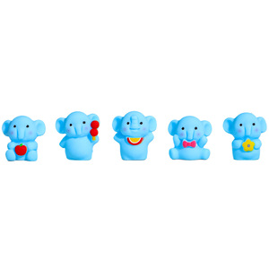 Lanshuo Resin Cartoon <b>Elephant</b> Miniature 3D <b>Decor</b> Home Decoration Craft Model Toy - Product Image 5