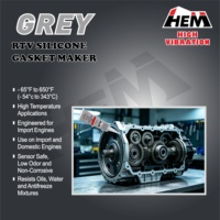 Mastic silicone gris RTV My Chemical pour applications intensives