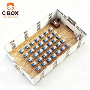 Cbox Quick Assembly 40ft Temporary Classrooms <b>for</b> School Training Centers Office Bedroom Hotels Expandable Container House - Product Image 5
