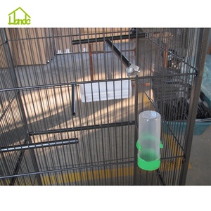 Gabbia Decorativa per Uccelli all'Ingrosso Grande in Filo di Ferro e Acciaio Gabbia per Pappagalli da Allevamento Voliera per Pappagalli con Ruote in Vendita - Product Image 5