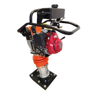 High Quality Vibratory Tamping Rammer for Road Construction Gasoline Jumping Jack Impact Rammer with Reinforced Bellows Tech - Product Image 1