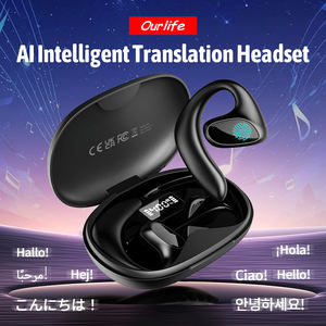 Auriculares de traductor de IA en tiempo Real 144 idiomas 3 en 1, auriculares inalámbricos de traducción de llamadas de música para viajes, aprendizaje de negocios - Product Image 3