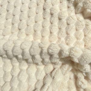 Haute qualité polyester double face tissu jacquard brosse flanelle vêtements pyjamas couverture nid pour animaux de compagnie - Product Image 3