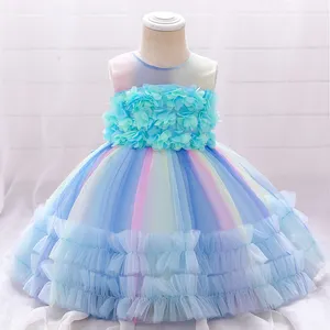 Meiqiai kids party dress kid dress cotton wear summer dresses for teenagers