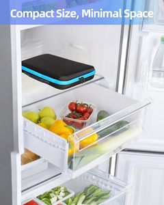 60 Steckplätze 10ml Insulin fläschchen halter Trage tasche für 10ml Standard fläschchen, Diabetiker zubehör Peptid fläschchen EVA-Hülle - Product Image 6