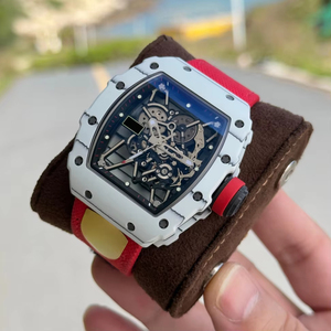 Montre mécanique automatique squelette ultra-légère de luxe pour homme, en fibre de carbone, de haute qualité, pour le sport et la mode, vente en gros - Product Image 2