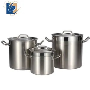 Ollas Grandes de Acero Inoxidable <span class=keywords><strong>para</strong></span> Cocina Comercial, Ollas Soperas, Ollas <span class=keywords><strong>para</strong></span> Caldo - Product Image 5