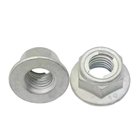Dado di bloccaggio esagonale interamente in metallo Dacromet Classe 10 DIN6927 / ASME B18.16.6, dado autobloccante a coppia regolabile per macchinari pesanti