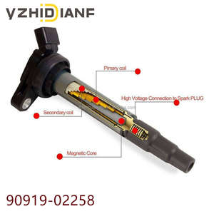Bobines <span class=keywords><strong>d</strong></span>'<span class=keywords><strong>allumage</strong></span> moteur automobile OEM 90919-02258 10R-035444 90919-C2003 90919-02252 pour Toyota Corolla RAV4 Camry Lexus CT200H - Product Image 3