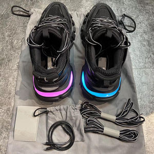 Chaussures de luxe de marque originale pour hommes Track 3.0 avec lacets LED, chaussures décontractées de haute qualité Baleciagas, chaussures de sport pour femmes - Product Image 6