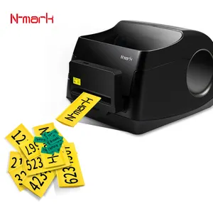 Impresora de PVC con mangas N-mark para máquina de impresión electrónica, impresora de etiquetas de alambre de Tubo termorretráctil con fabricación china