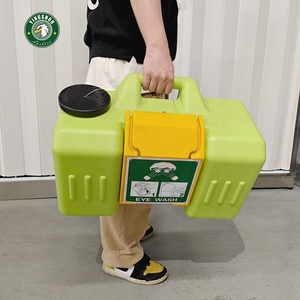 Estación de <span class=keywords><strong>Lavaojos</strong></span> de Emergencia de 35L, Montada en Pared, con Alimentación por Gravedad, ANSI/ISEA Z358.1, para Seguridad en Laboratorios e Industrias - Product Image 4