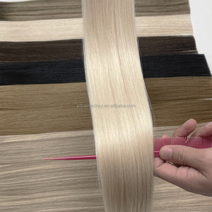 Extensiones de Cabello Humano Virgen de Doble Trama con Diseño de Mariposa, Color Claro, Doble Trama, Genius Hole Weft, Venta al por Mayor - Product Image 5
