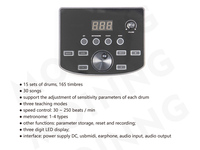 High Quality Professional Musical Instruments Electronic Drum Set Electric Kit for Beginner