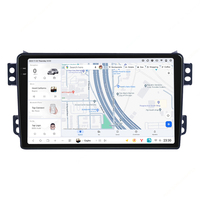 DUDUAUTO GPS Android 13 Radio de coche para Opel Agila Suzuki Splash Ritz 2008-2014 reproductor Multimedia estéreo Car-play DSP