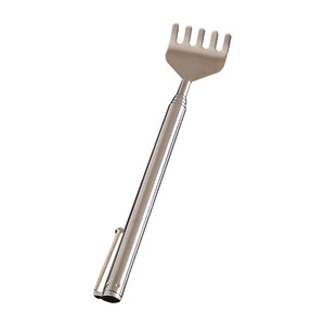Extendable <b>Back</b> <b>Scratcher</b> Stainless Steel Telescopic Household Cleaning Tool - Product Image 4