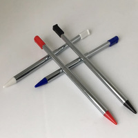 Pour le stylo d'écran tactile de Console de Nintendo 3DS pour le stylet télescopique en métal 3DS