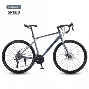 700C Velocidade Variável <span class=keywords><strong>Road</strong></span> <span class=keywords><strong>Bike</strong></span> Bent Guiador 27 Speed Disc <span class=keywords><strong>Brake</strong></span> Aço Carbono Bicicleta de Estrada Bicicleta de Corrida de Estrada para Adultos - Product Image 2