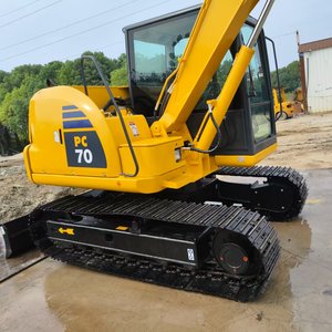Excellente Excavatrice Komatsu PC70-8 d'occasion, composants moteur, modèle 2022, poids opérationnel 7800 kg, capacité de la benne 0,23 m³, utilisée - Product Image 3