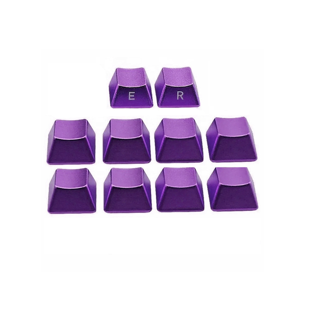 Colored All Metal Keycaps for Custom Mechanical Keyboard Aluminum