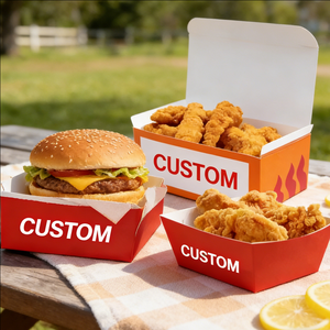 Large Disposable Leak Proof Lunch Box Packaging Paper Food Delivery <b>Containers</b> with Custom Logo for Restaurant Eco <b>Takeaway</b> - Product Image 3