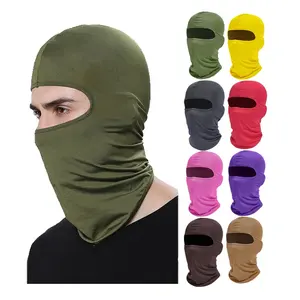 Toptan erkek kadın rüzgar geçirmez kayak maskesi Uv koruma bisiklet tam yüz maskesi kayak Maskss özel Balaclava