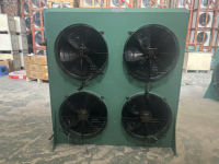 Condenseur d'air à haute efficacité de transfert de chaleur, 4 ventilateurs, moteur 380V, FNH-220 pour unité de condensation