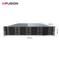 Serveur Xfusion 2288HV5 2U, processeur 6248R 24C 3.00GHz, 64 Go de RAM 3200MHz, SSD 480 Go, rack 19 pouces pour stockage