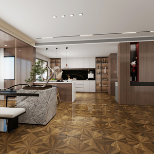 Carreau de <span class=keywords><strong>parquet</strong></span> en grain de bois brillant 800x800 <span class=keywords><strong>Carrelage</strong></span> de sol en <span class=keywords><strong>imitation</strong></span> bois <span class=keywords><strong>pour</strong></span> <span class=keywords><strong>salon</strong></span> - Product Image 4