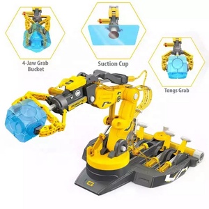 Jouets robotiques STEM 3 en 1 à monter soi-même, bras robotique <span class=keywords><strong>hydraulique</strong></span>, 220 pièces, <span class=keywords><strong>jouet</strong></span> éducatif STEAM pour enfants - Product Image 4