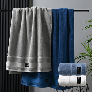 Ensembles de serviettes en coton pur Offre Spéciale Ensemble de serviettes de bain de luxe 100% coton avec <span class=keywords><strong>broderie</strong></span> <span class=keywords><strong>personnalisée</strong></span> - Product Image 3