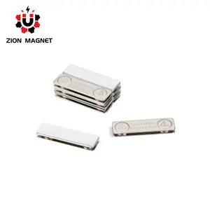 Distintivi per targhette con nome di design personalizzato magnete magnetico per targhetta magnetica con badge adesivo 3m