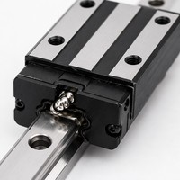 Bloc de guidage linéaire miniature en acier inoxydable MHS pour imprimante 3D, haute fluidité, faible bruit, remplace la série MGN