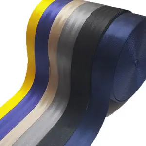Europäischer Standard Sicherheitsgurte 47 mm 48 mm Nylon Polyester Sicherheitsgürtel Flammenhemmend Sicherheitsgurte Band