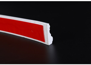 Línea de yeso de PVC, marco de imagen, decoración de borde, cierre autoadhesivo, línea suave, de <span class=keywords><strong>TV</strong></span> Fondo, barra de decoración de borde de pared - Product Image 4