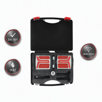 Kit d'éclairage de remorquage magnétique sans fil à LED homologué DOT SAE, étanche IP67, batterie 10H pour feux arrière de remorque, camion, camping-car