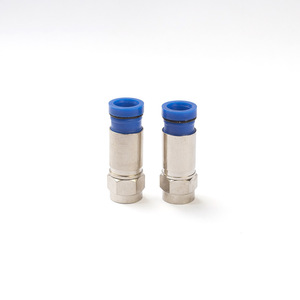 MT-7102 <span class=keywords><strong>RG6</strong></span> Không Thấm Nước <span class=keywords><strong>F</strong></span> Nén Nối 75-5 <span class=keywords><strong>RG6</strong></span> Nam Nối Cáp CATV Cáp Đồng Trục Nối - Product Image 4